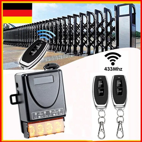 Funk fernbedienung 12v 433mhz - funk,
