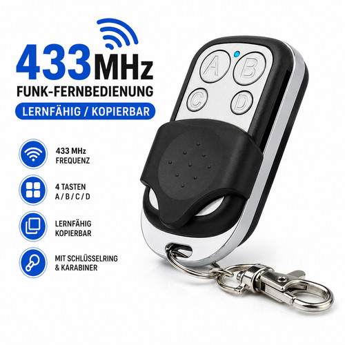 433 mhz universal handsender - universal,